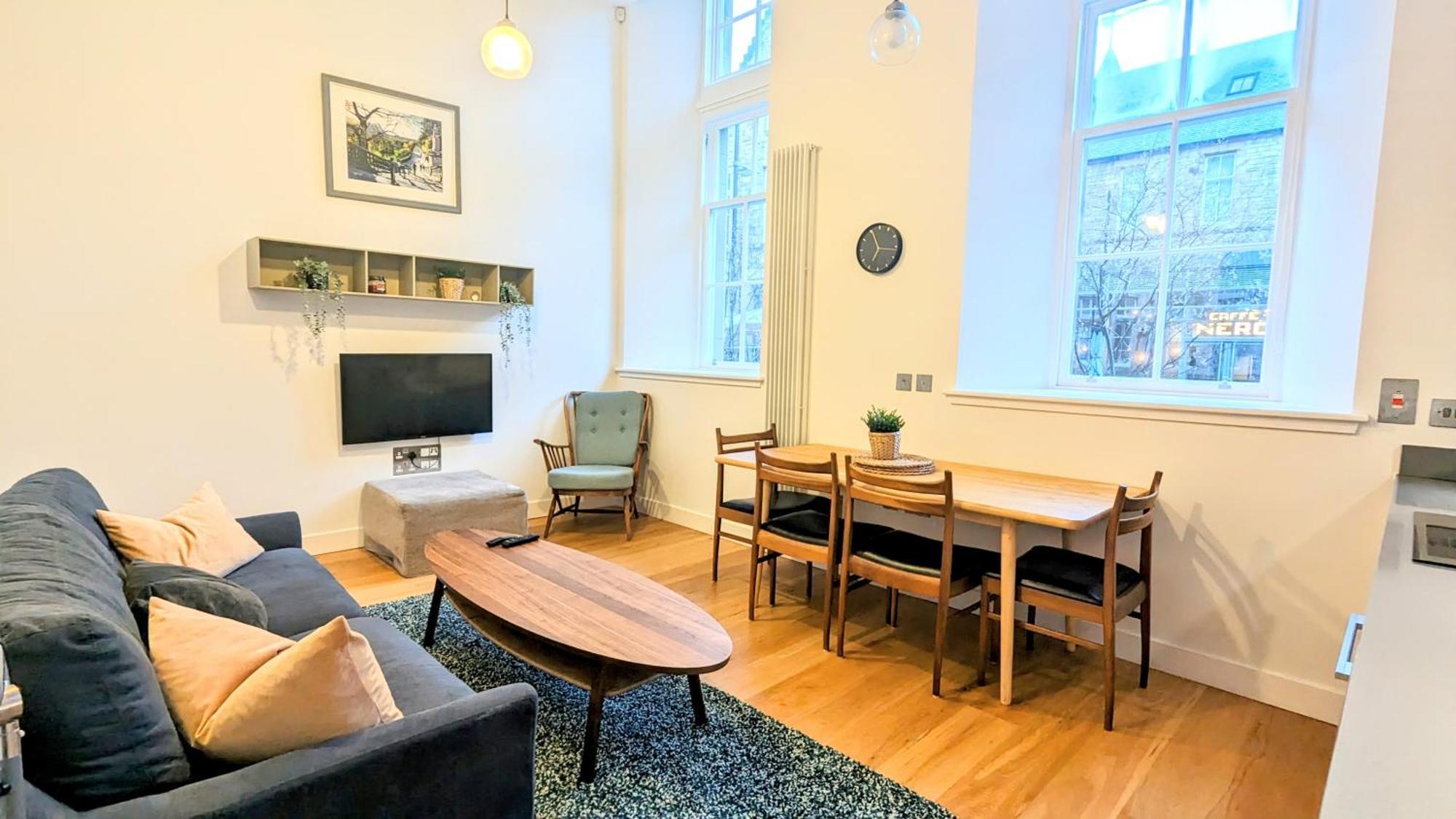 Luxury Apartment In Edinburgh City Center Экстерьер фото